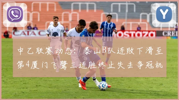 中乙联赛动态：泰山B队连败下滑至第4厦门飞鹭三连胜终止失去争冠机会